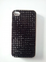 Дизайнерски гръб с камъни за Apple iPhone 4S №3